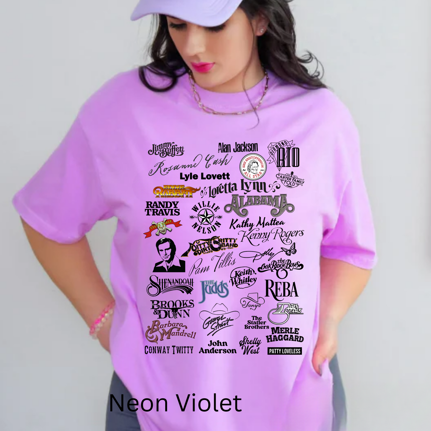 80's Country Bands Comfort Color Tee