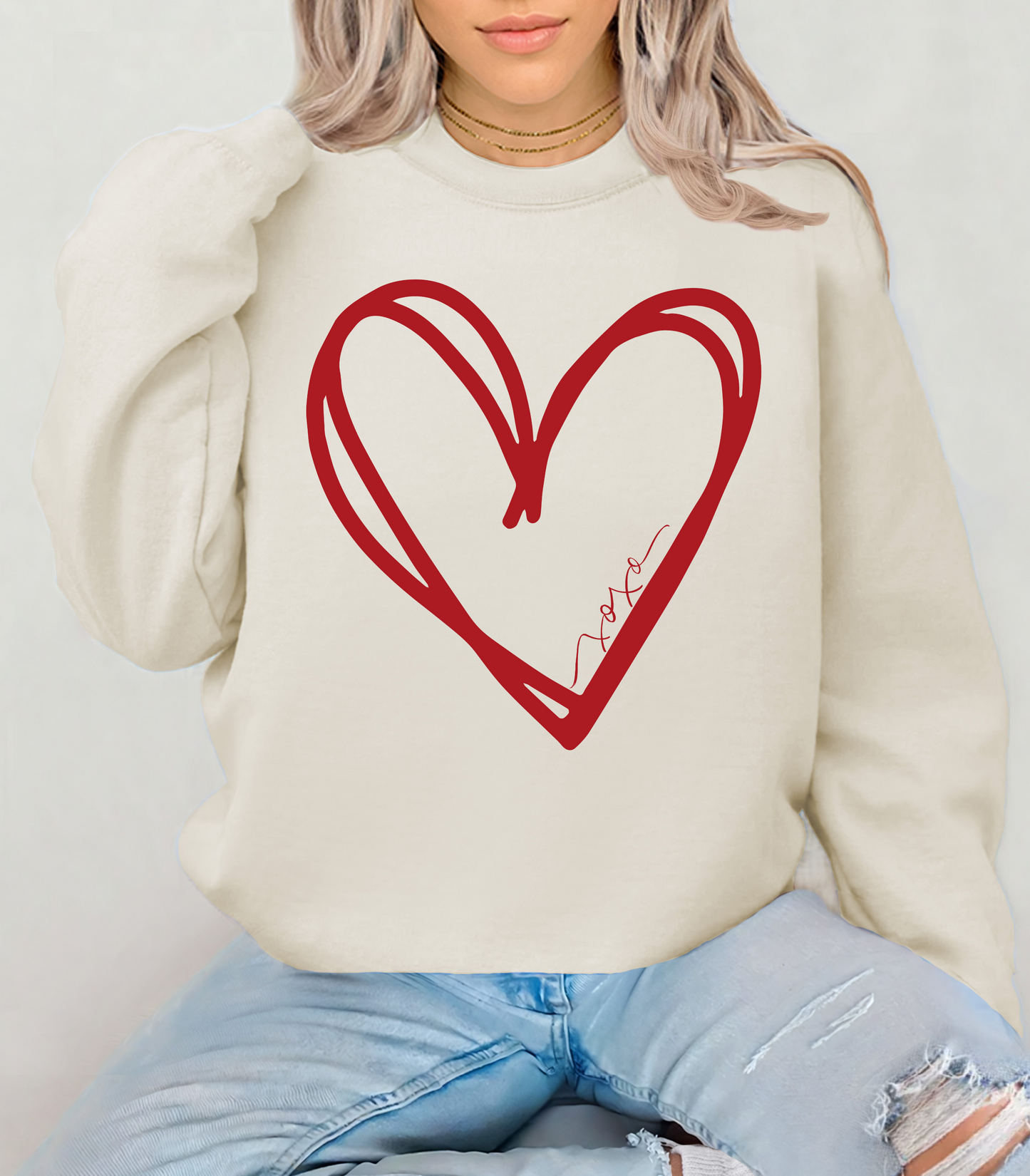 Heart Sweatshirt, Valentine Sweatshirt, Heart Shirt