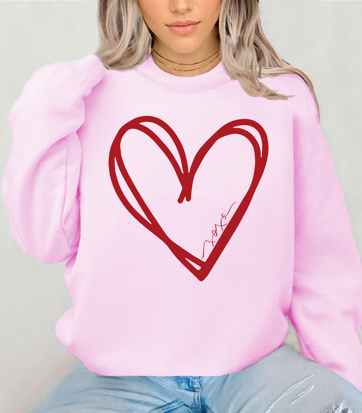 Heart Sweatshirt, Valentine Sweatshirt, Heart Shirt
