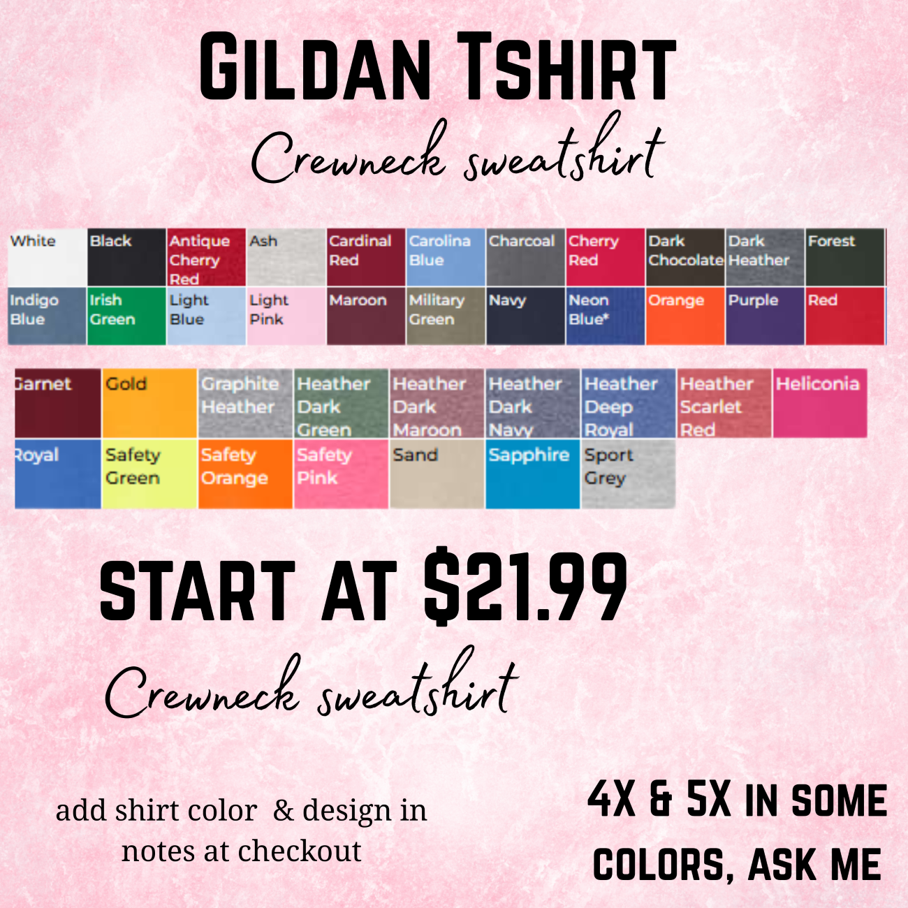 Claim Live Tshirts, Gildan Tee's, Long Sleeve, Crewneck and Comfort Color