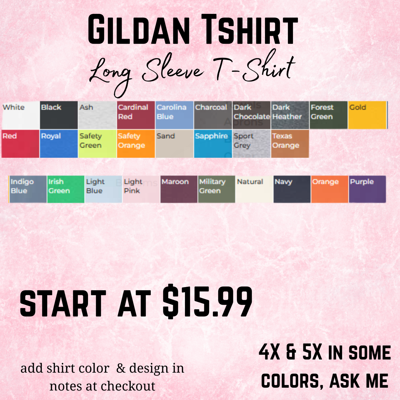 Claim Live Tshirts, Gildan Tee's, Long Sleeve, Crewneck and Comfort Color