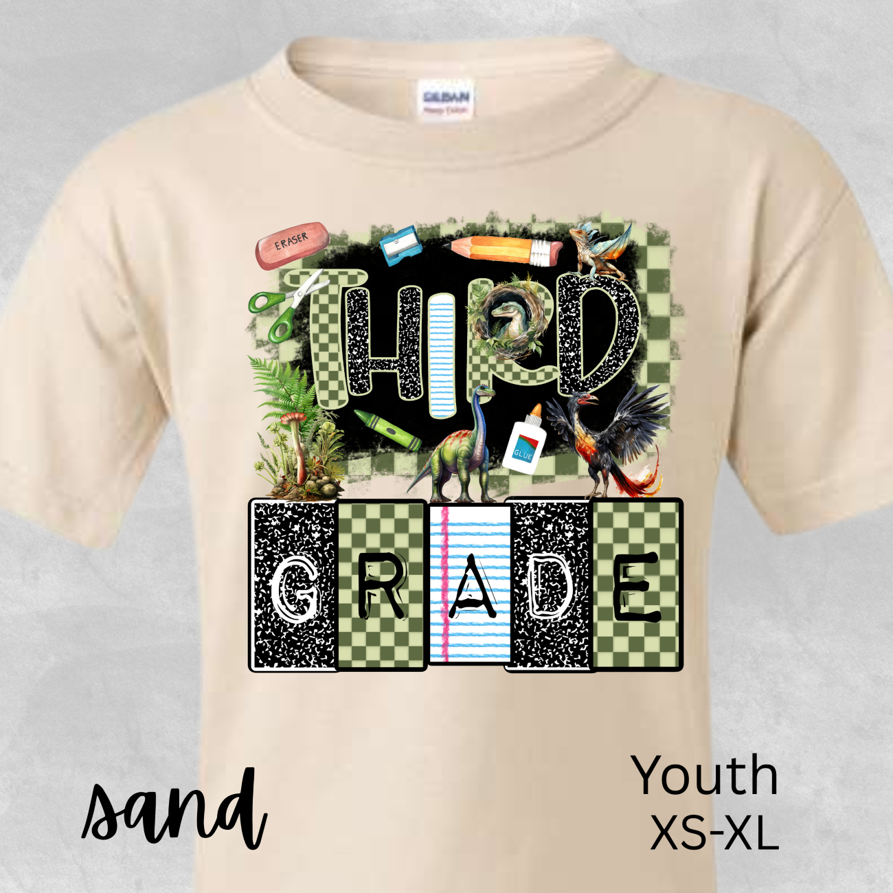 First Day of School Shirt, Youth Pre-K - Sixth Grade Shirts, Gildan T-Shirt