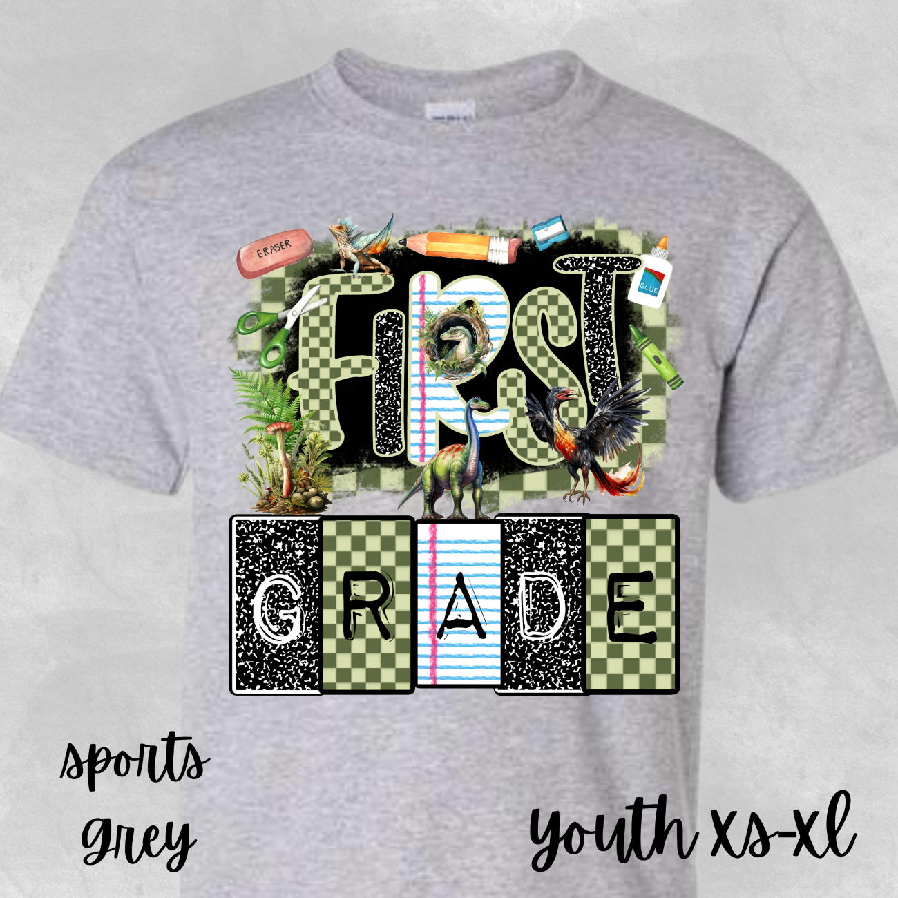 First Day of School Shirt, Youth Pre-K - Sixth Grade Shirts, Gildan T-Shirt