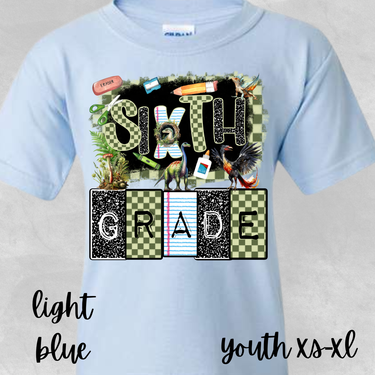 First Day of School Shirt, Youth Pre-K - Sixth Grade Shirts, Gildan T-Shirt
