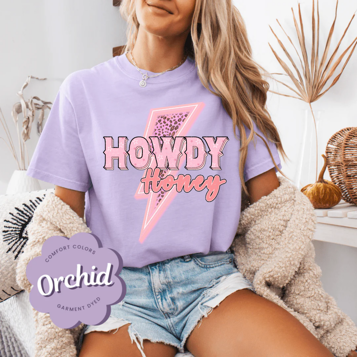 Howdy Honey T-Shirt, Country Shirt, Comfort Color Tee