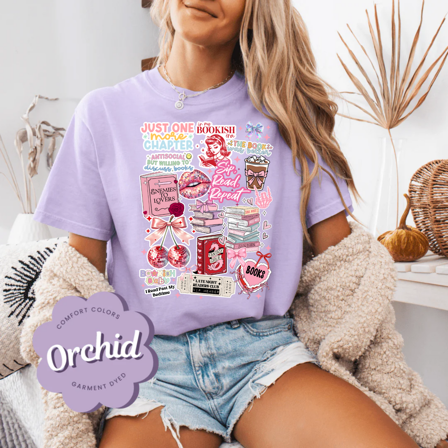 Book Lover T-Shirt, Book Lover Shirt, Comfort Color Tee