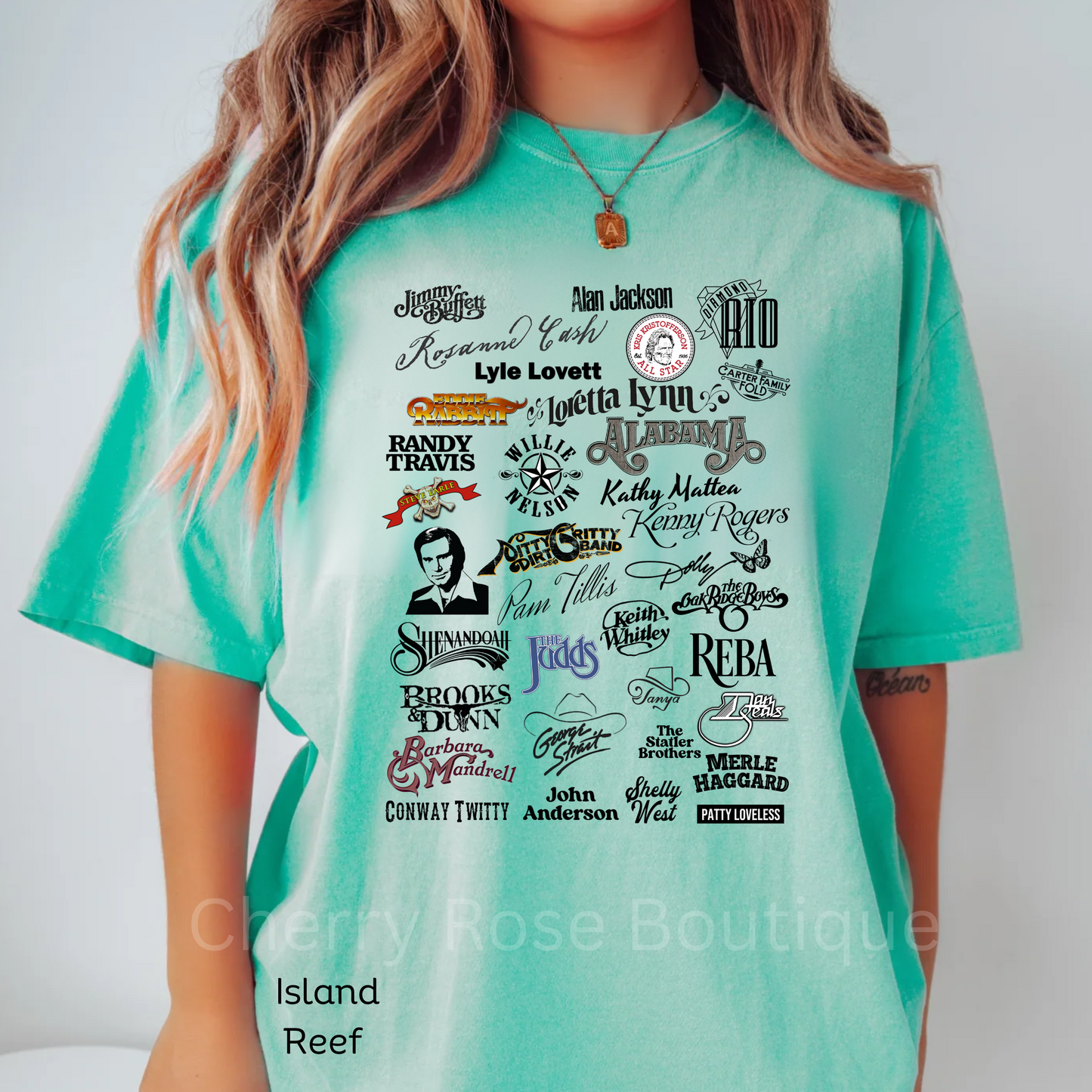 80's Country Bands Comfort Color Tee