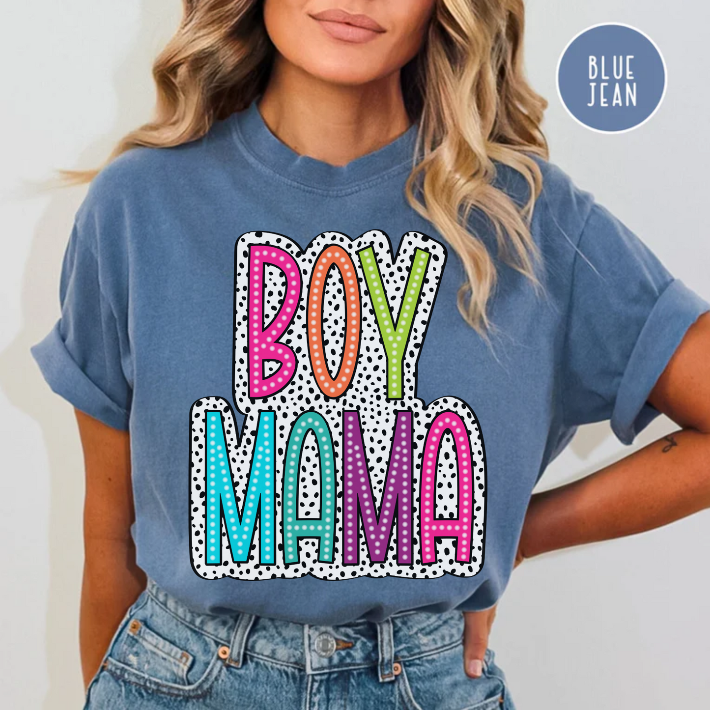 Boy Mama T-Shirt, Boy Mom Shirt, Comfort Color Tee