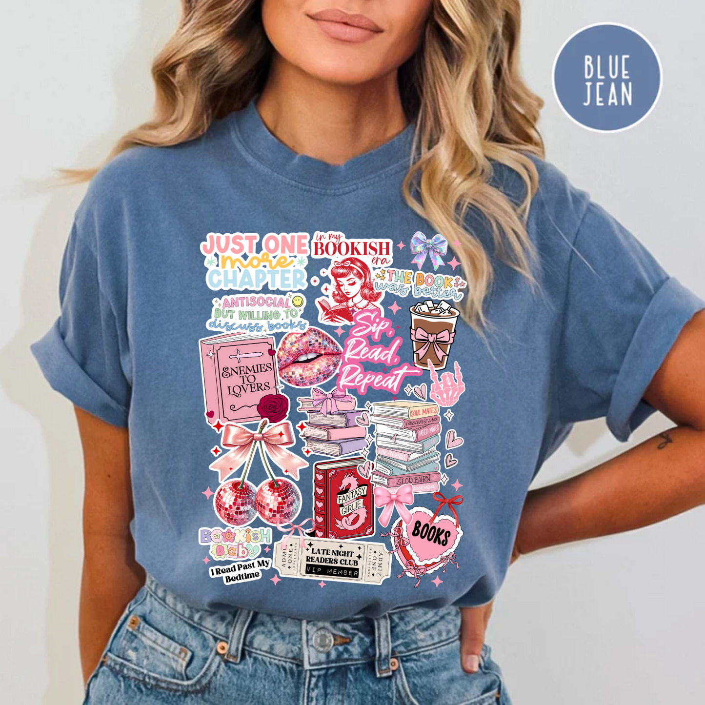Book Lover T-Shirt, Book Lover Shirt, Comfort Color Tee