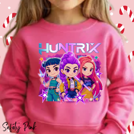 Huntrix K-Pop Sweatshirt-Youth Size