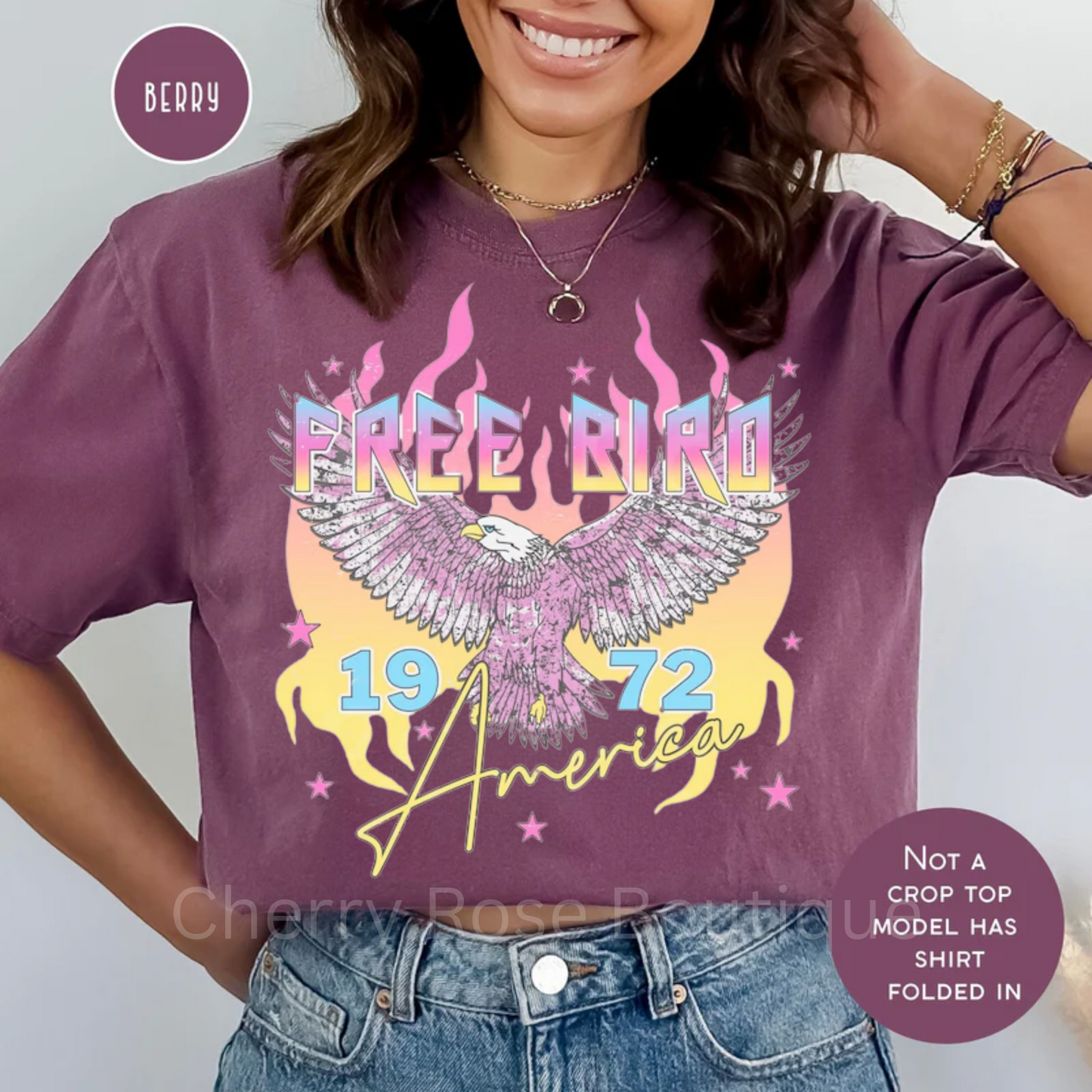 Free Bird Music Shirt, Comfort Color Tee