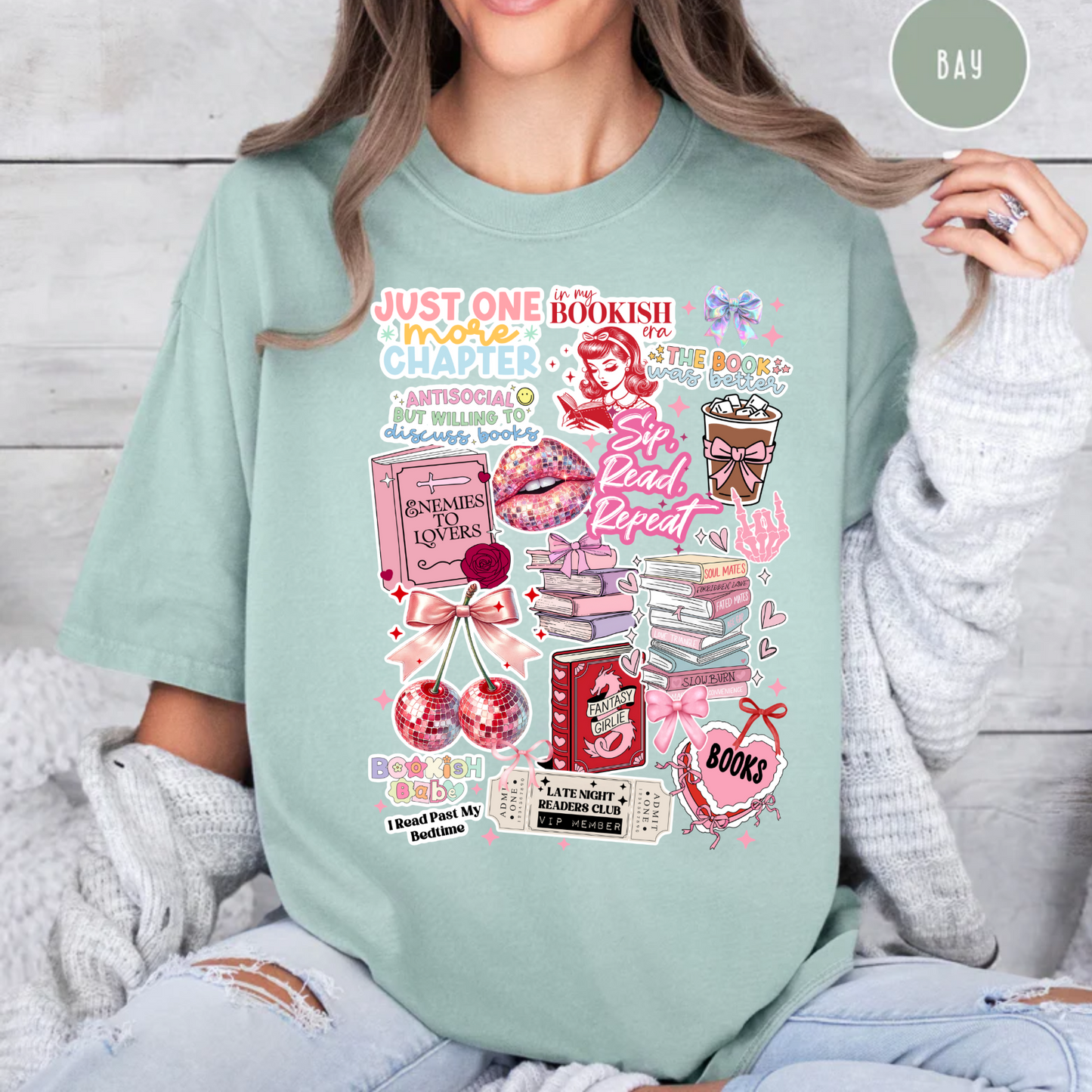 Book Lover T-Shirt, Book Lover Shirt, Comfort Color Tee