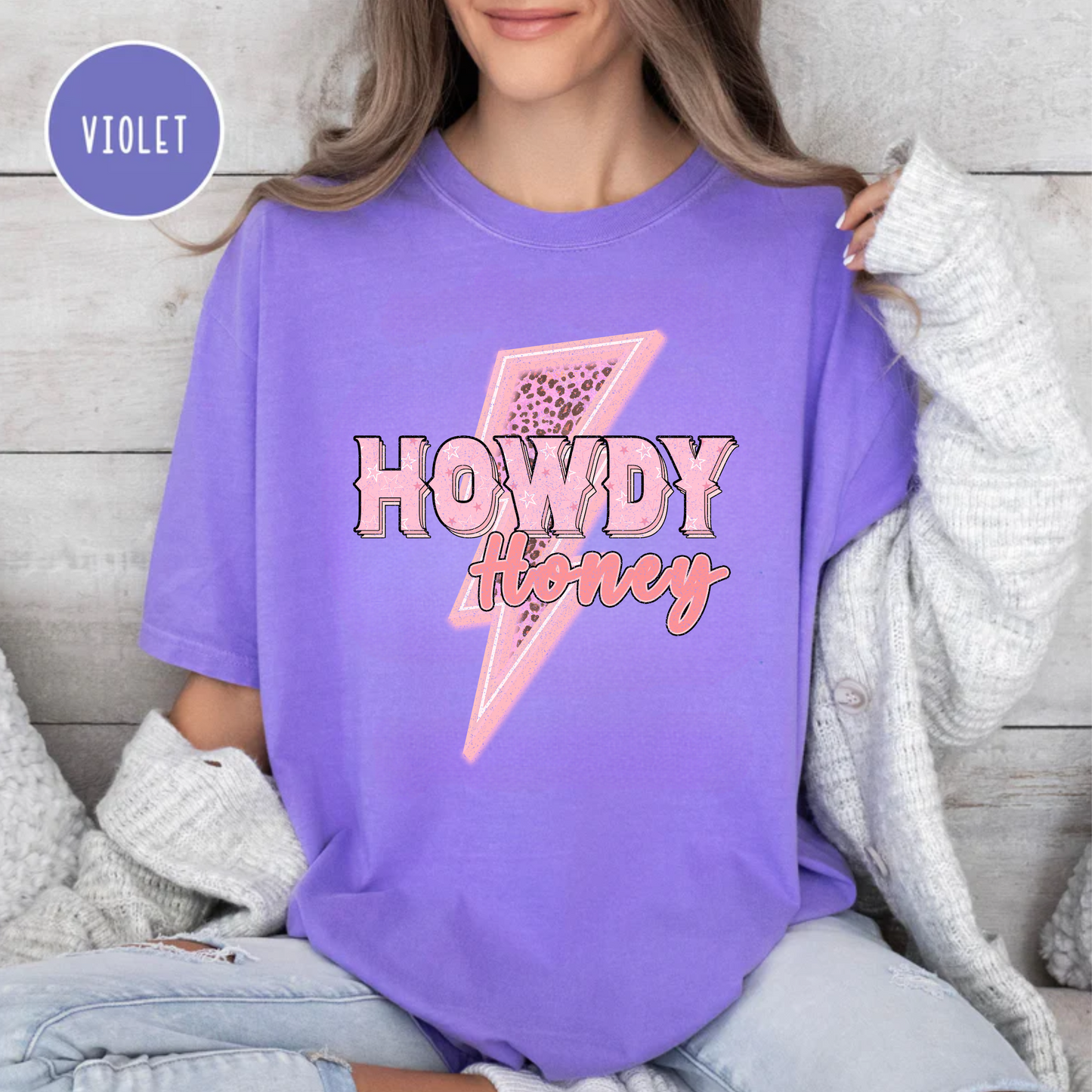 Howdy Honey T-Shirt, Country Shirt, Comfort Color Tee