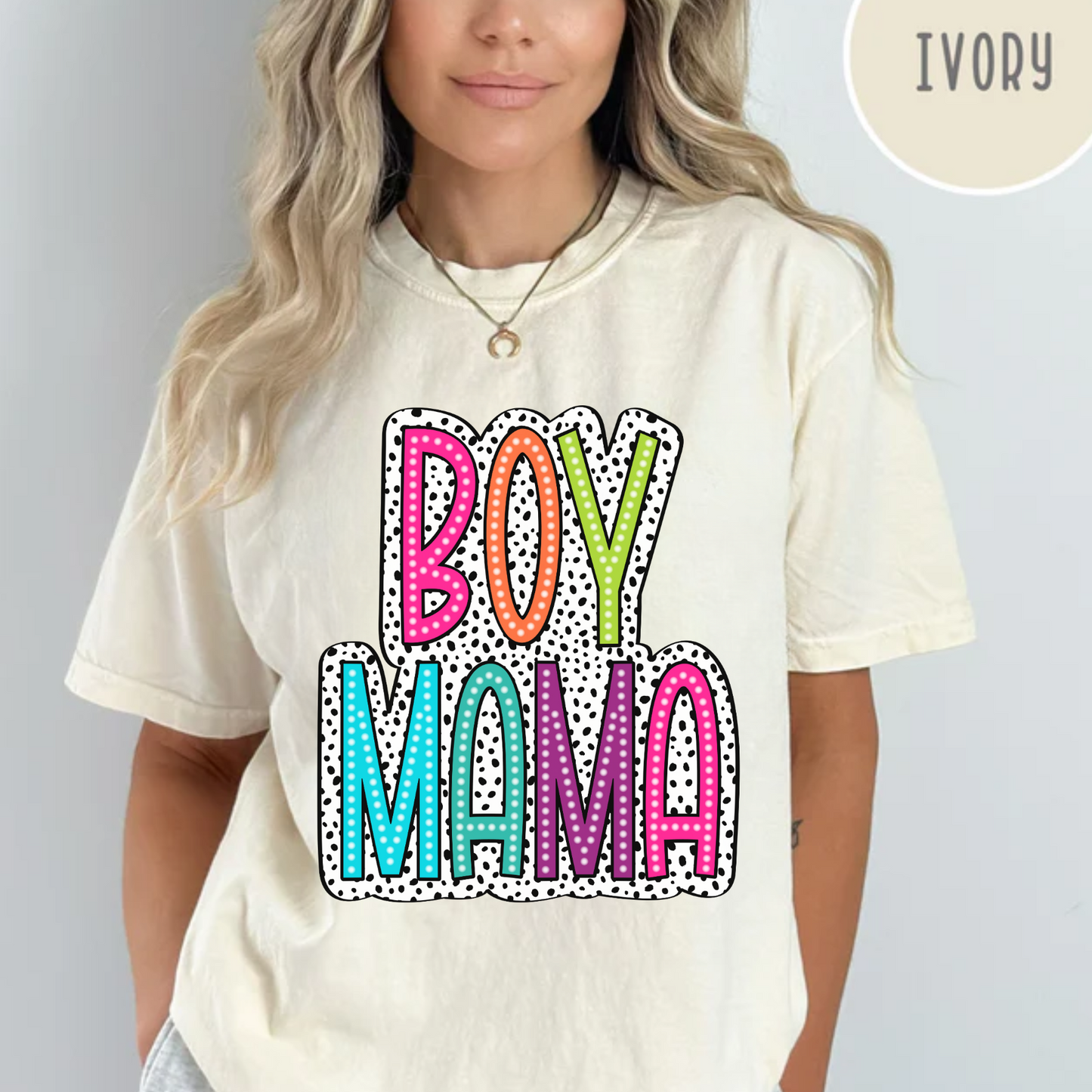 Boy Mama T-Shirt, Boy Mom Shirt, Comfort Color Tee