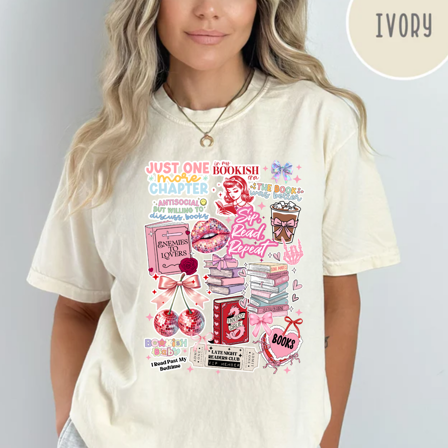 Book Lover T-Shirt, Book Lover Shirt, Comfort Color Tee