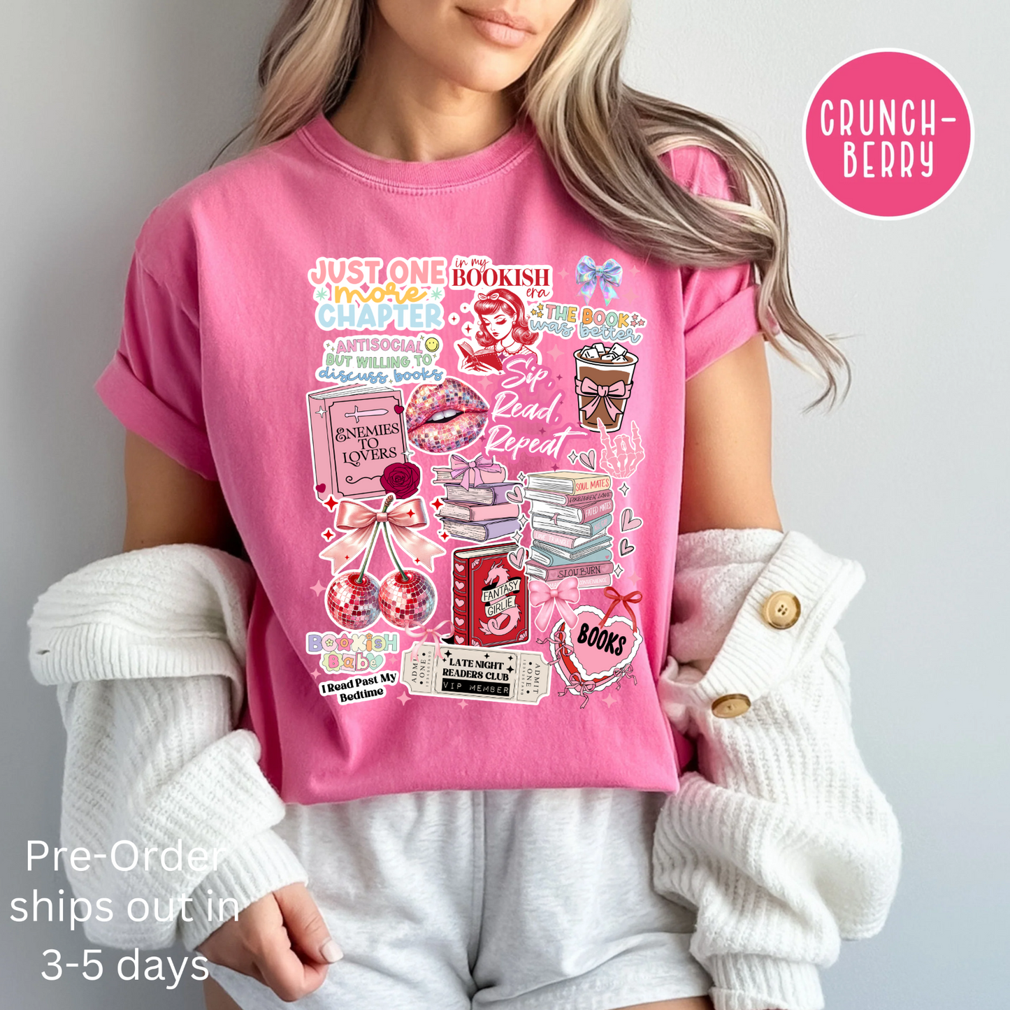 Book Lover T-Shirt, Book Lover Shirt, Comfort Color Tee