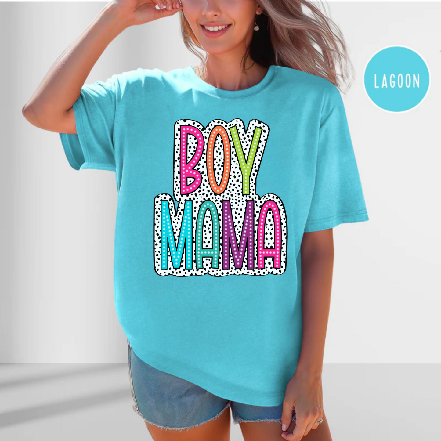 Boy Mama T-Shirt, Boy Mom Shirt, Comfort Color Tee