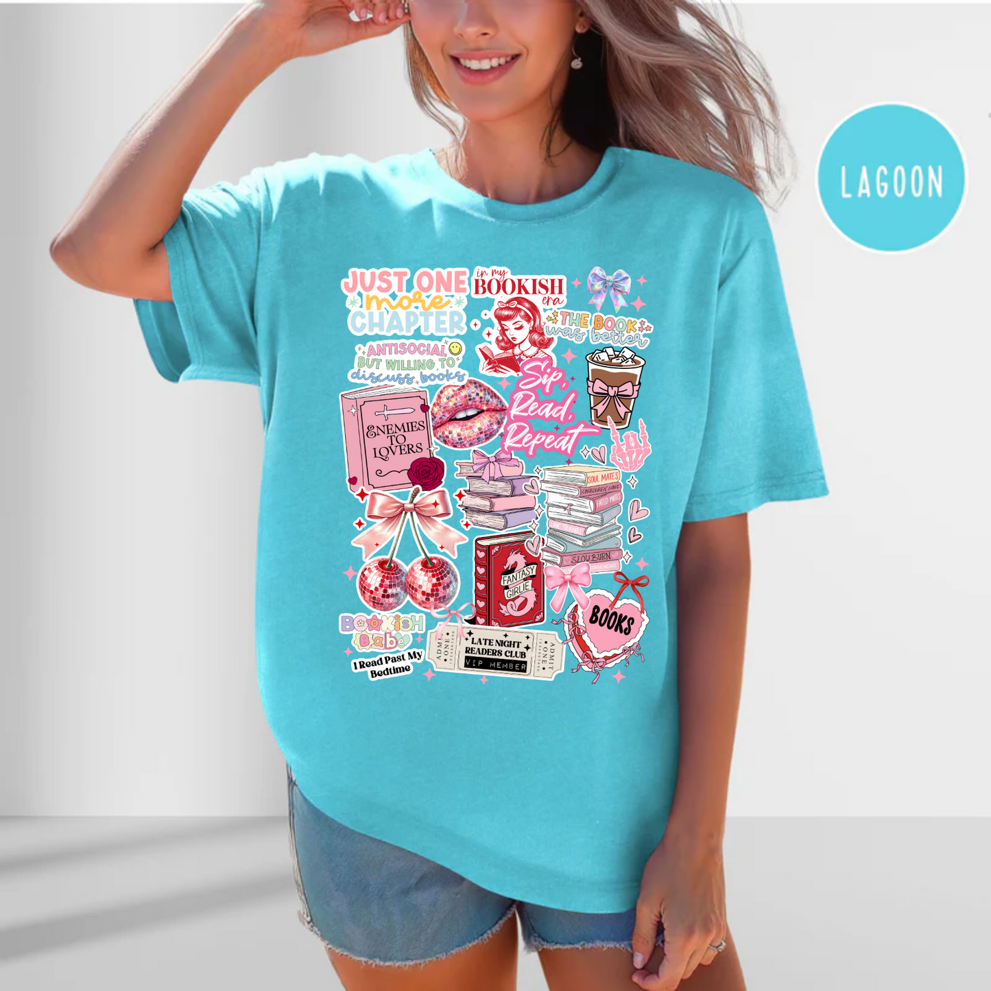 Book Lover T-Shirt, Book Lover Shirt, Comfort Color Tee