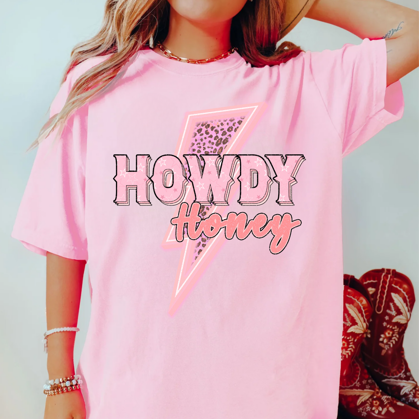 Howdy Honey T-Shirt, Country Shirt, Comfort Color Tee