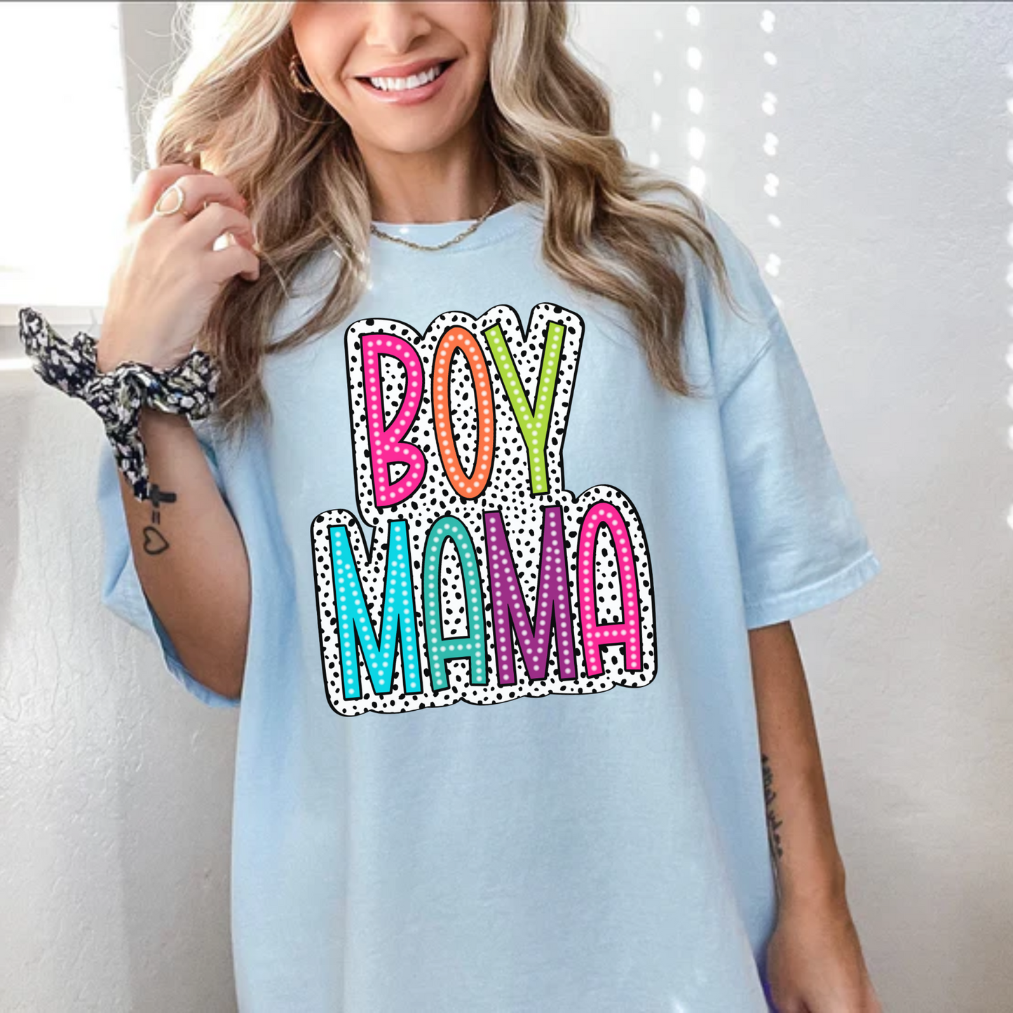 Boy Mama T-Shirt, Boy Mom Shirt, Comfort Color Tee