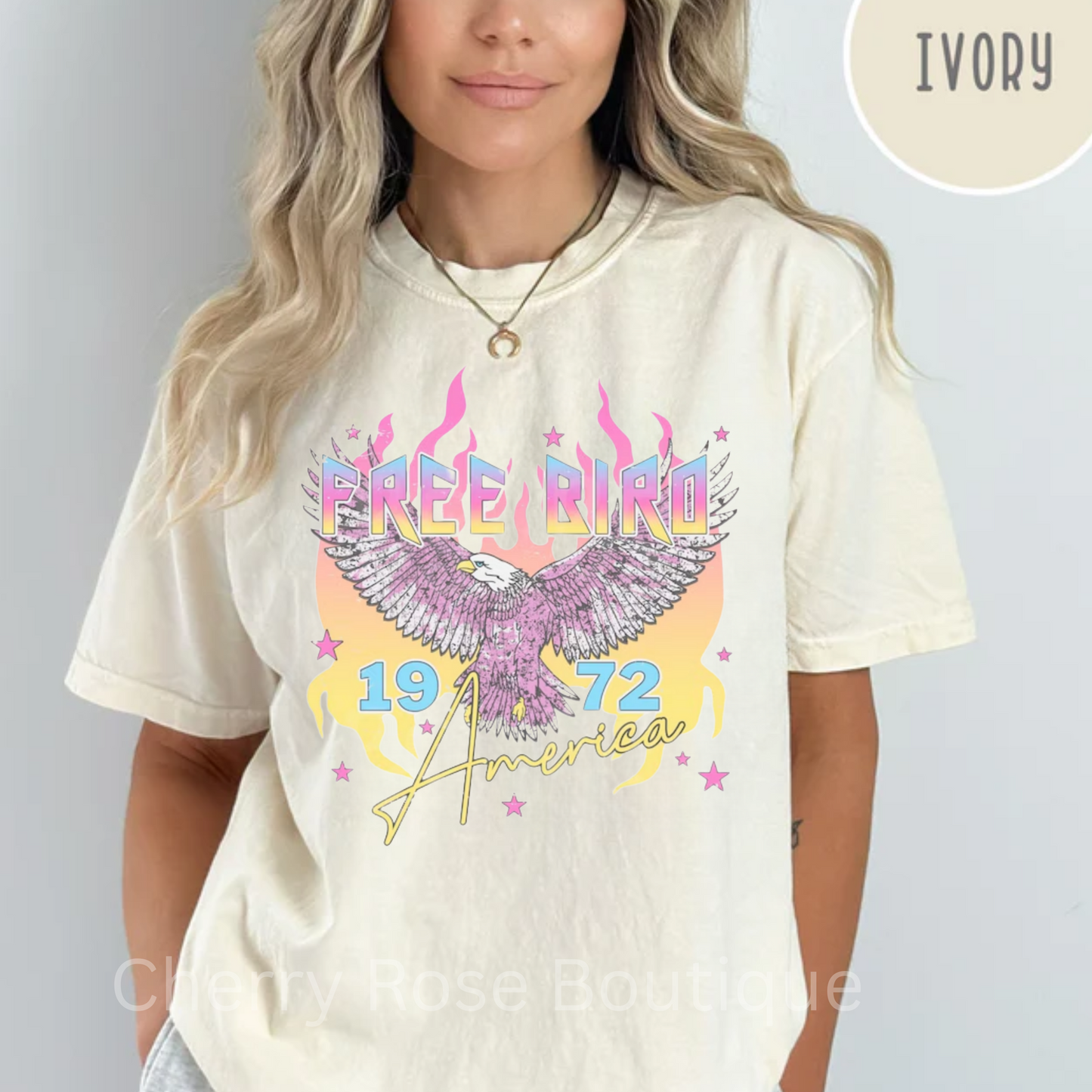 Free Bird Music Shirt, Comfort Color Tee