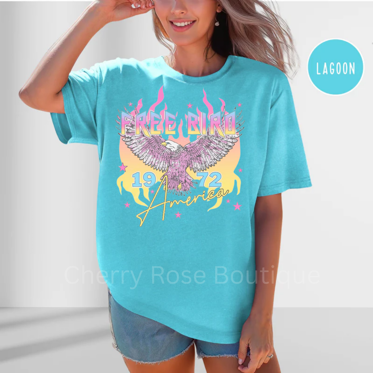 Free Bird Music Shirt, Comfort Color Tee