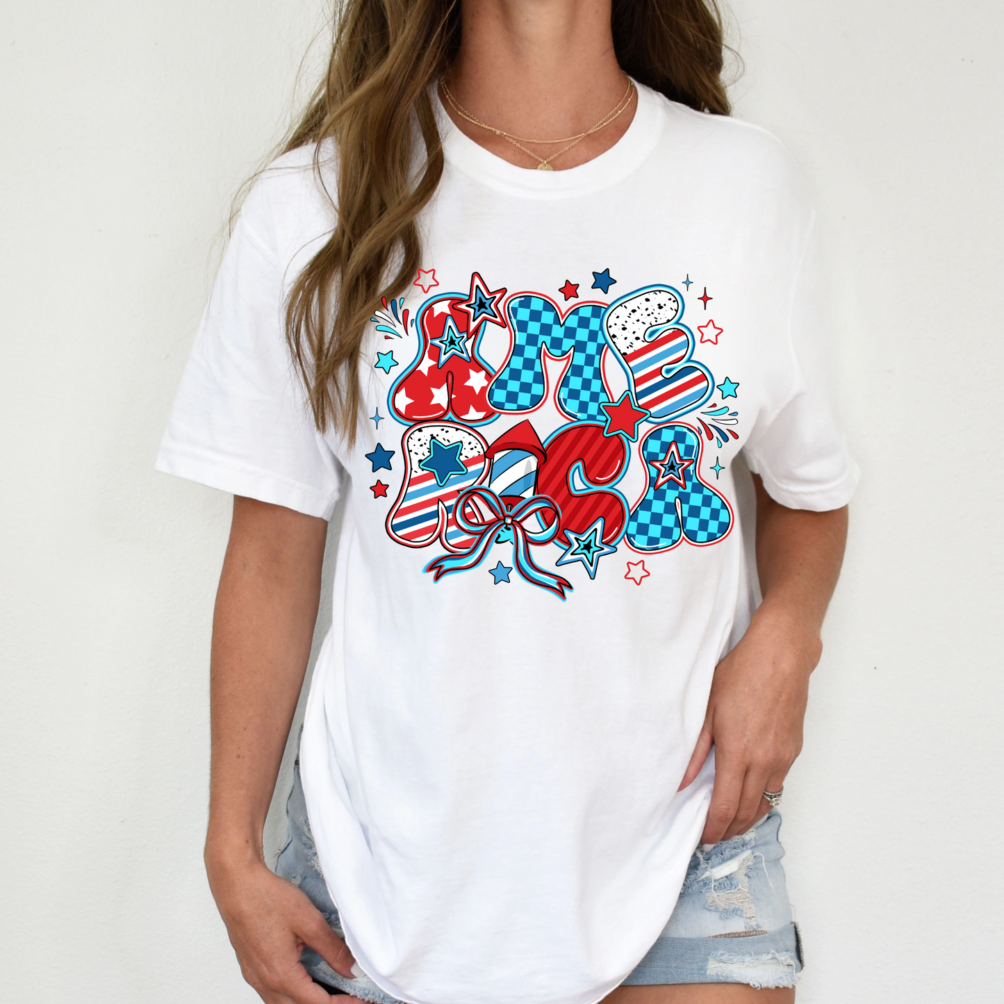 America T-shirt, Memorial Day, 4th of July Tee Comfort Color