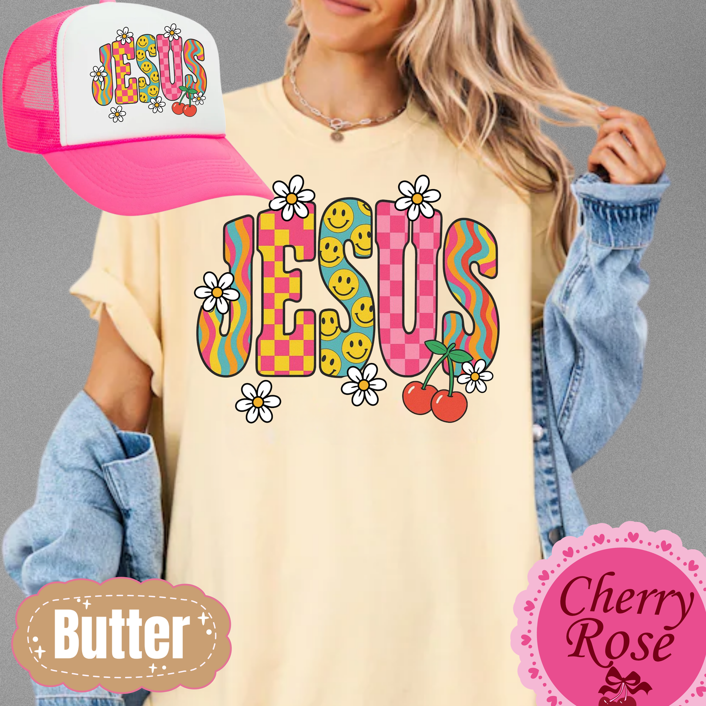 Jesus Shirt & Hat Combo