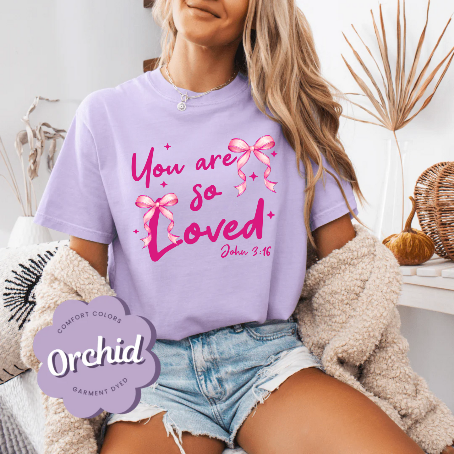 You are so loved, John 3:16 Shirt, Christian Faith Shirt