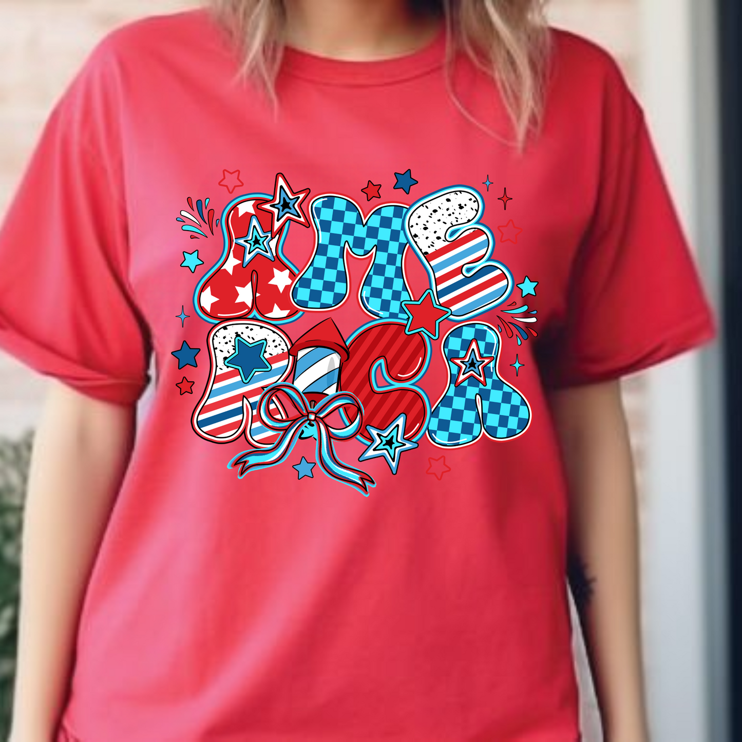 America T-shirt, Memorial Day, 4th of July Tee Comfort Color