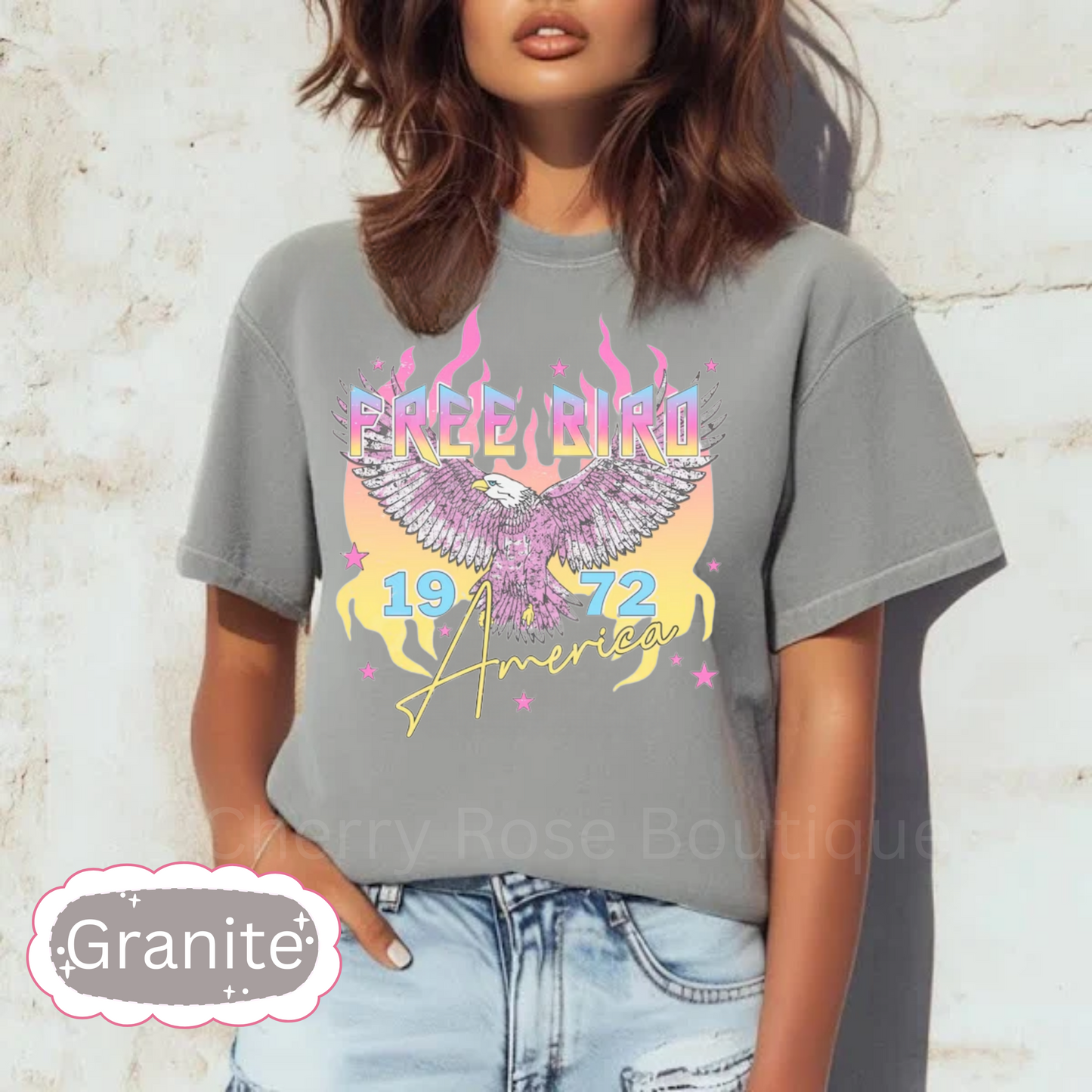 Free Bird Music Shirt, Comfort Color Tee