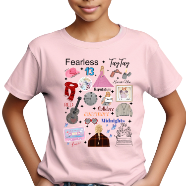 Fan Shirt, Fan Girl Tshirt, Music Lover, Fearless