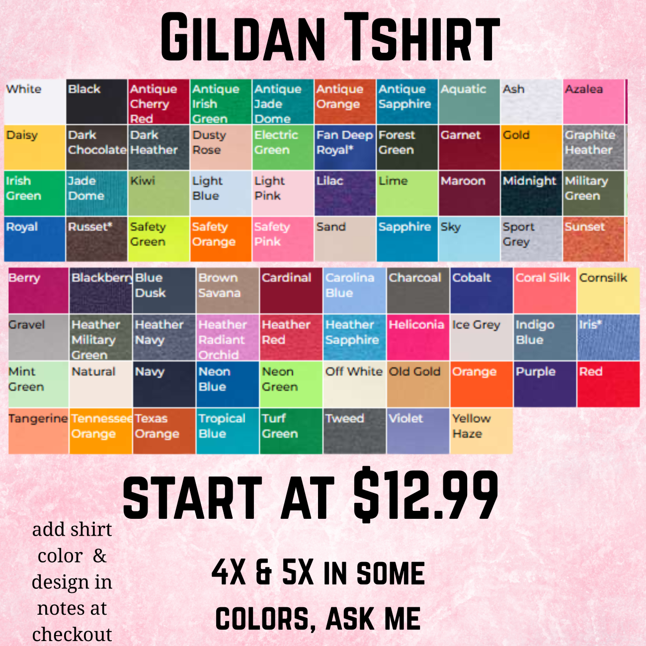 Claim Live Tshirts, Gildan Tee's, Long Sleeve, Crewneck and Comfort Color
