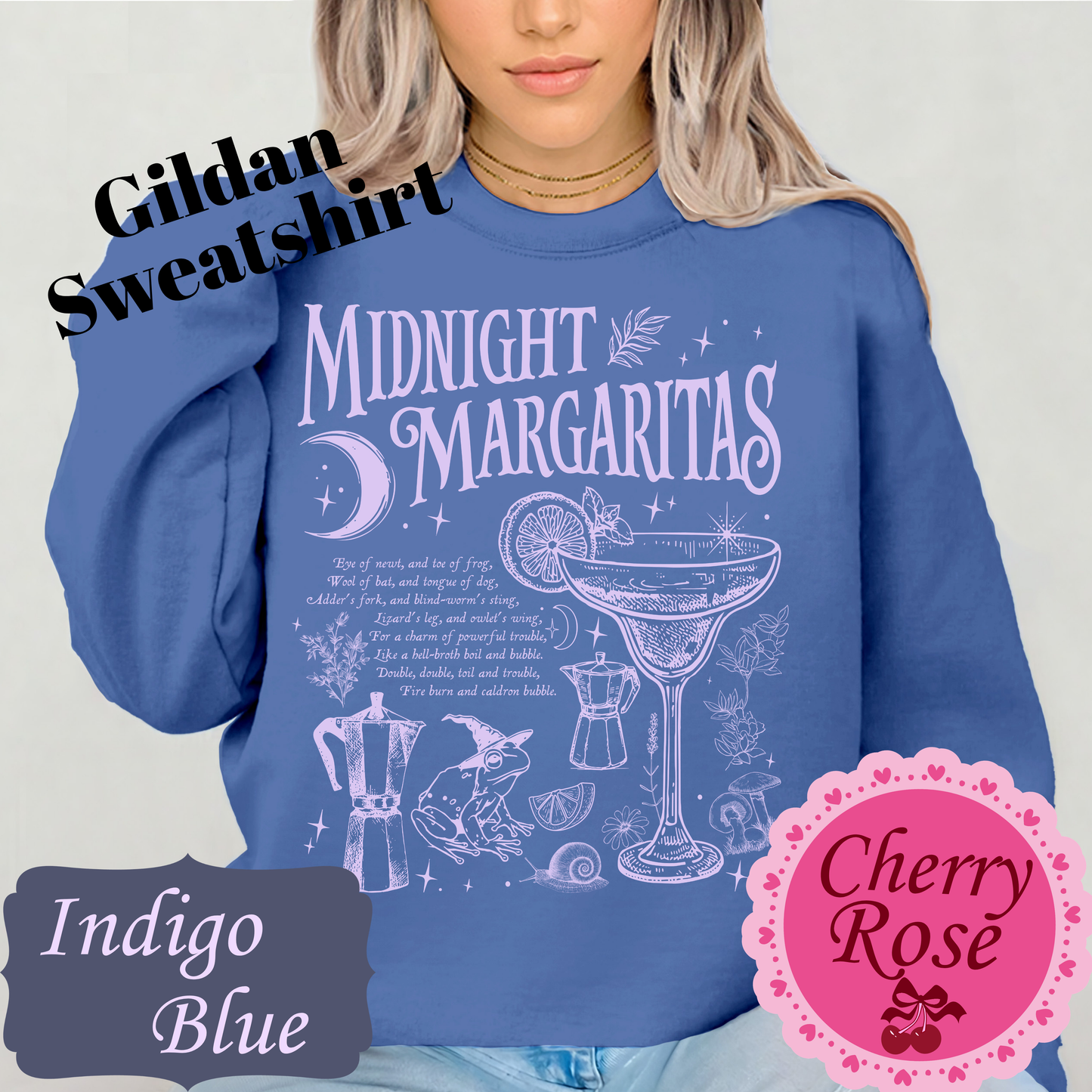 Midnight Margaritas Practical Magic Comfort Color Tee Gildan Sweatshirt