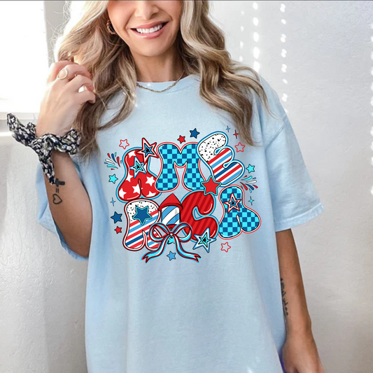 America T-shirt, Memorial Day, 4th of July Tee Comfort Color