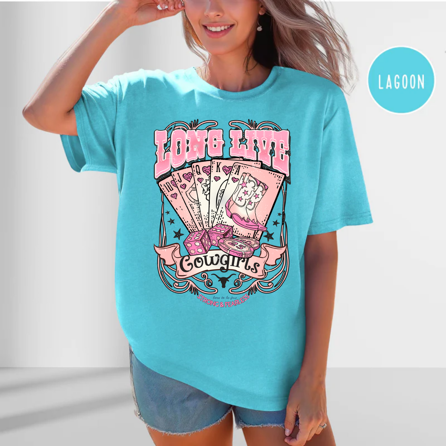 Long Live Cowgirls, Strong & Fearless Shirt, Country & Western Shirt