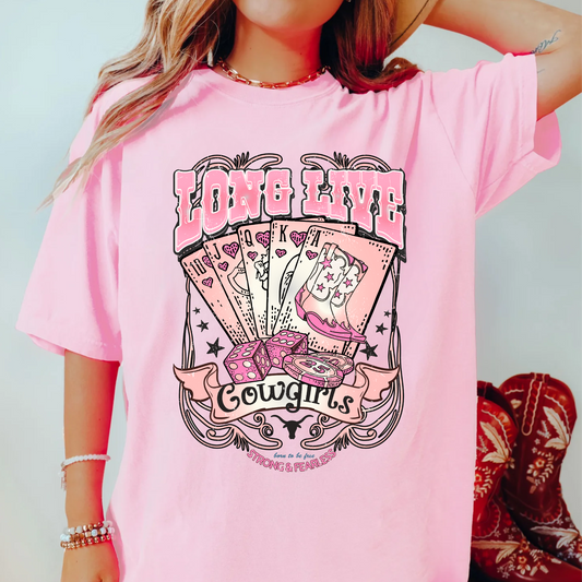 Long Live Cowgirls, Strong & Fearless Shirt, Country & Western Shirt