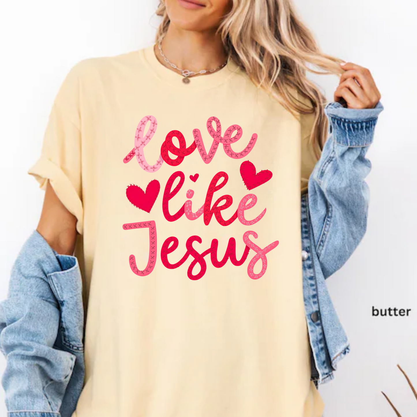 Love like Jesus Shirt, Christian Faith Shirt