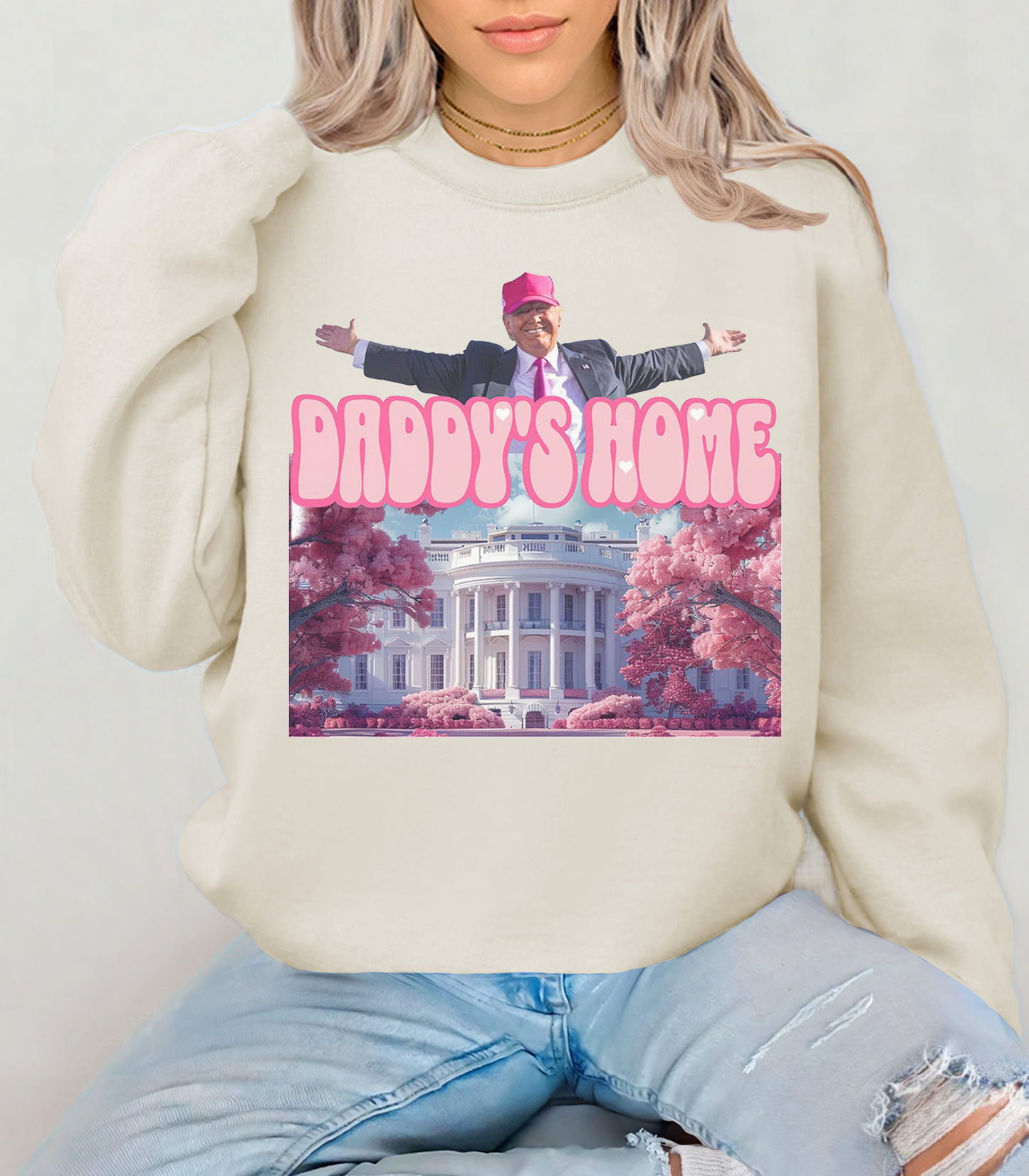 Trump Sweatshirt, Trump Daddy's Home Shirt, Daddy's Home Shirt, President Trump Sweatshirt, Trump Tee