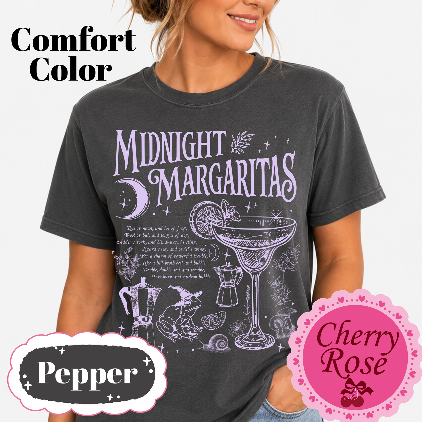 Midnight Margaritas Practical Magic Comfort Color Tee Gildan Sweatshirt