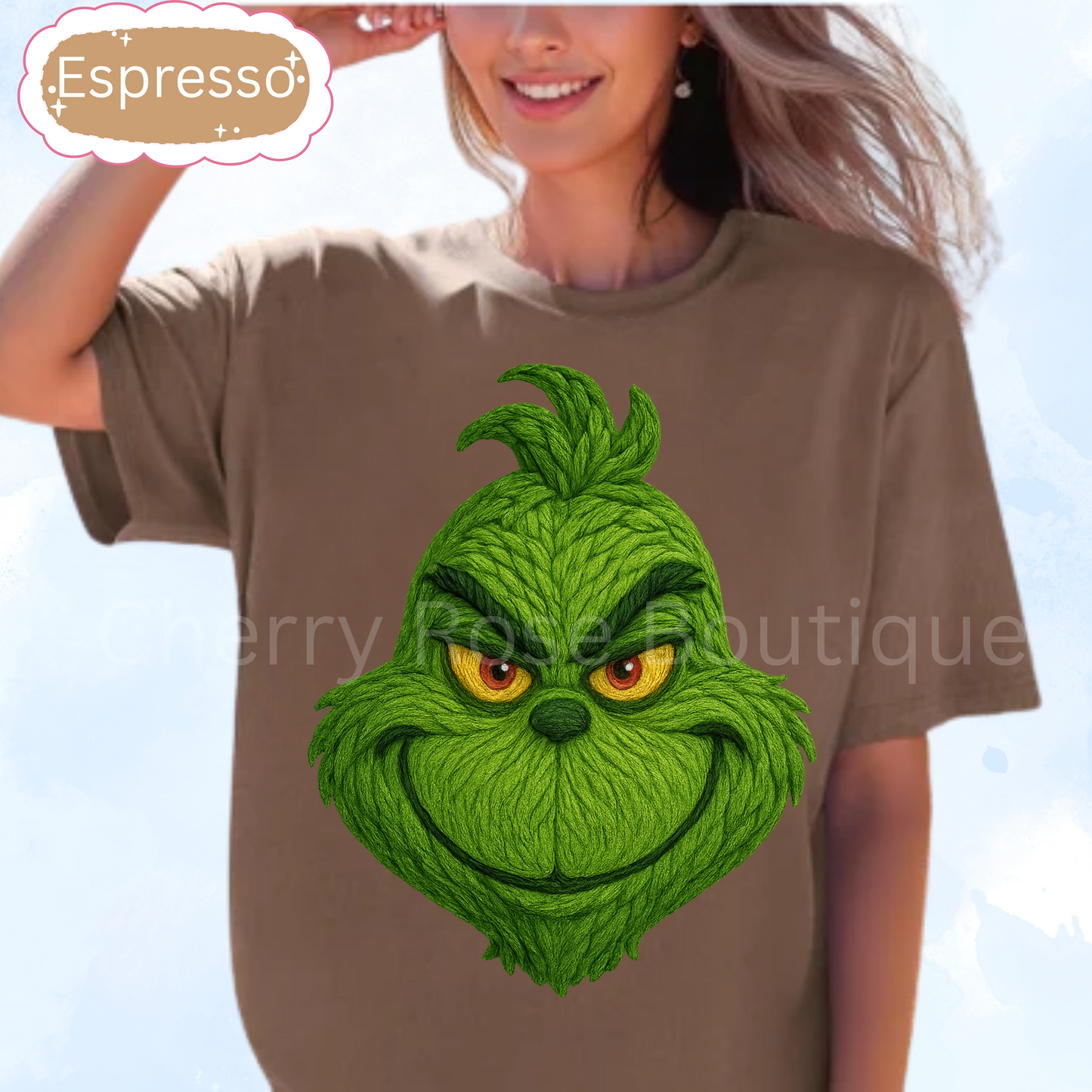 Grinch T-Shirt, Comfort Color Tee & Gildan Sweatshirt