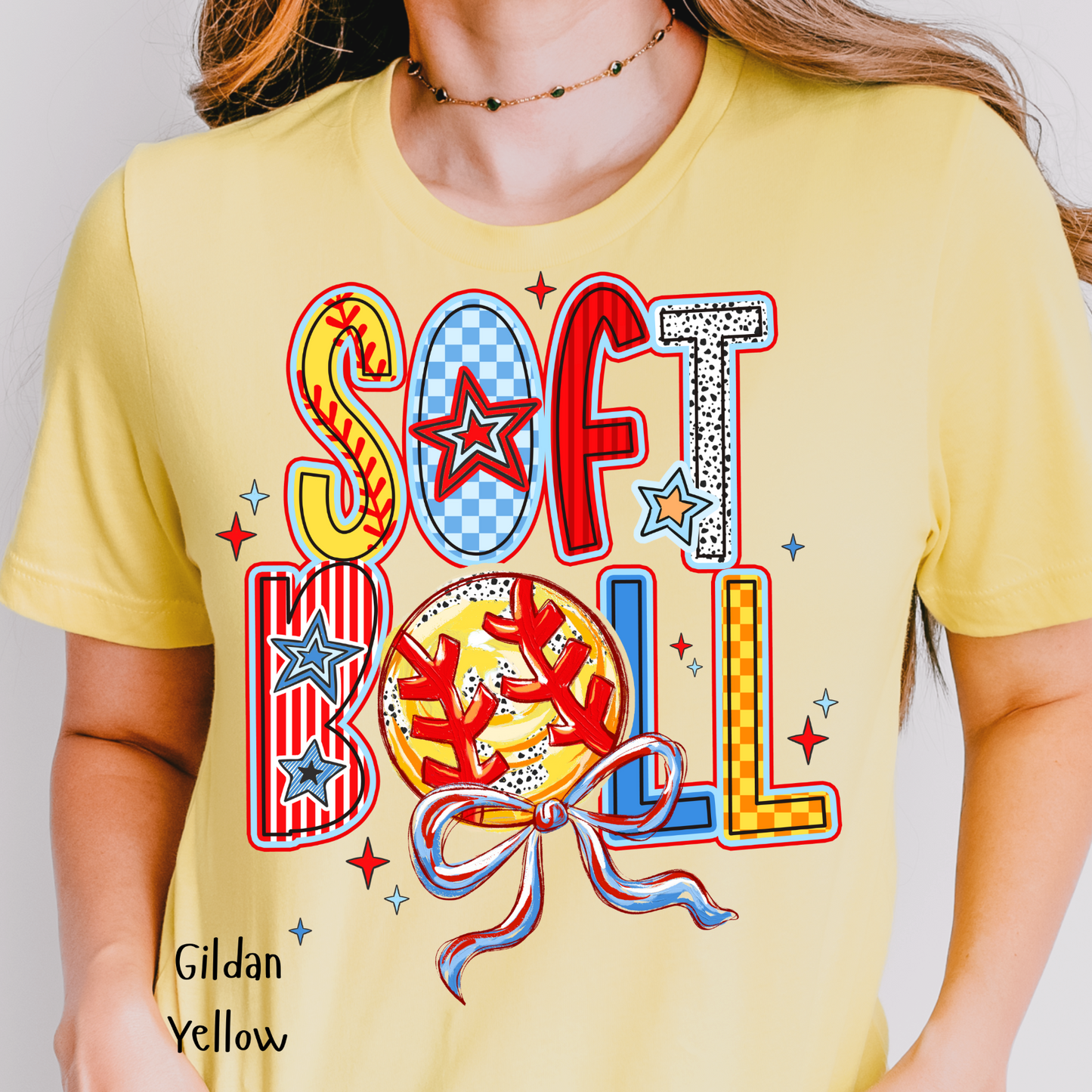 Softball T-Shirt, Softball Shirt, Game Day Fan Tee, Gildan Shirt