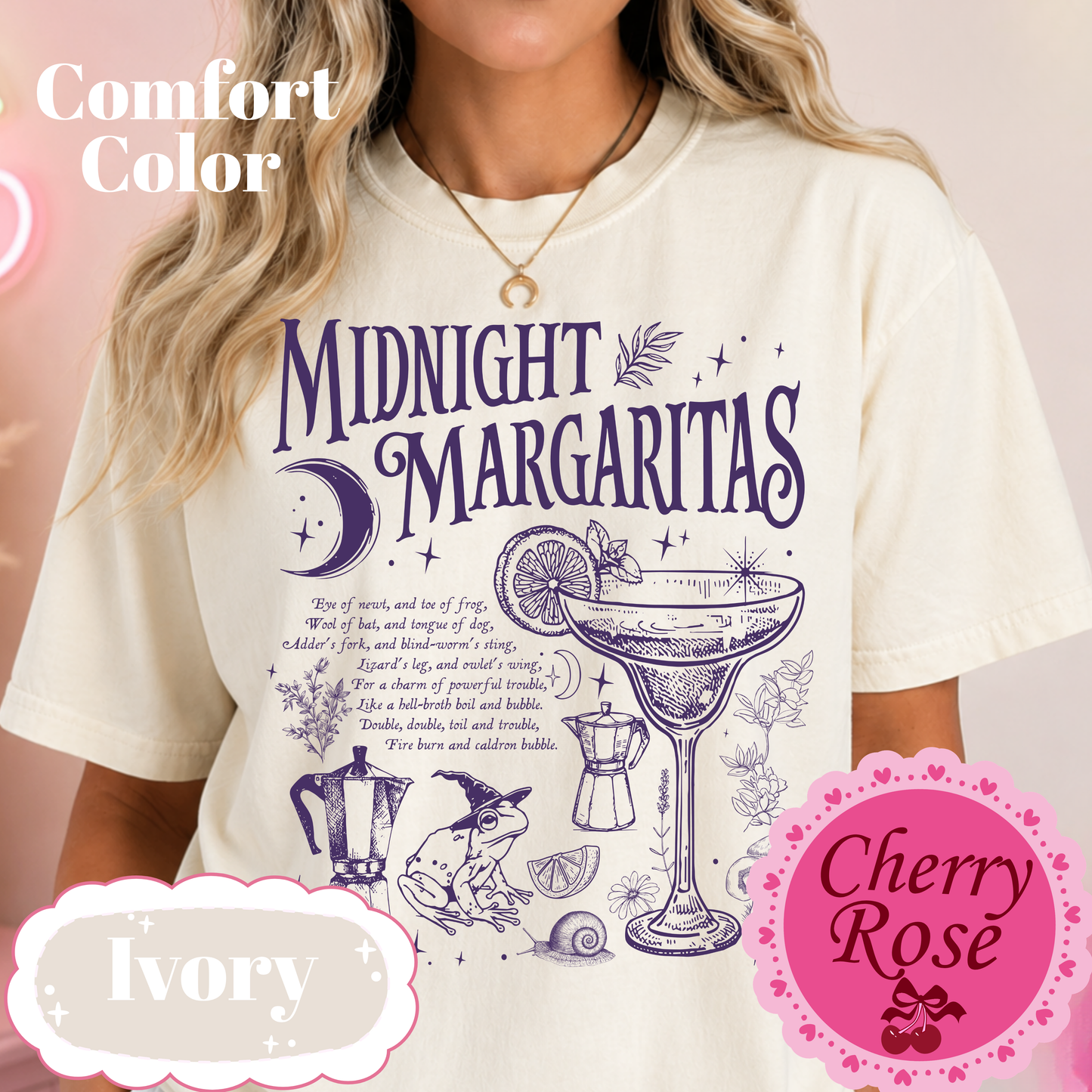 Midnight Margaritas Practical Magic Comfort Color Tee Gildan Sweatshirt