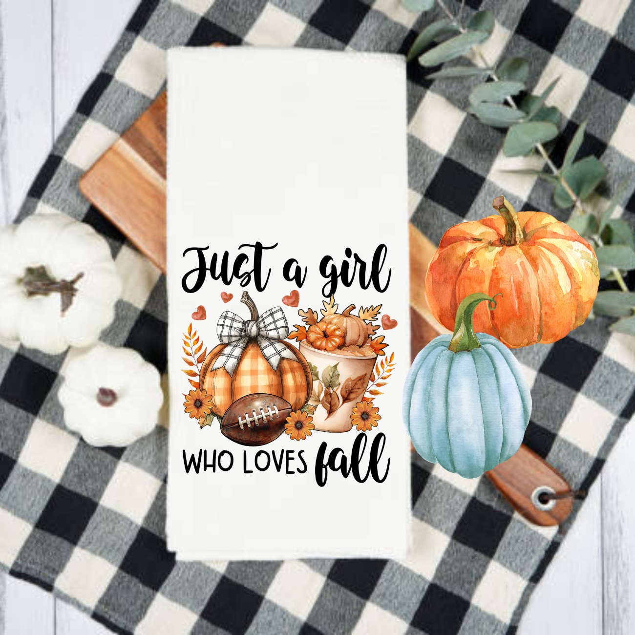 Kitchen Towels, Fall, Sunflowers and Farm Animals