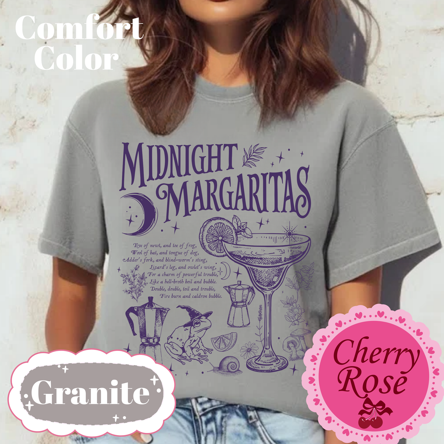 Midnight Margaritas Practical Magic Comfort Color Tee Gildan Sweatshirt