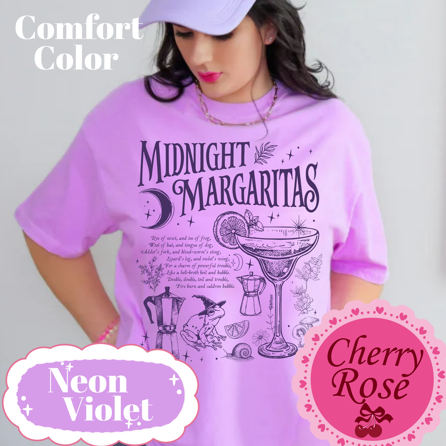 Midnight Margaritas Practical Magic Comfort Color Tee Gildan Sweatshirt