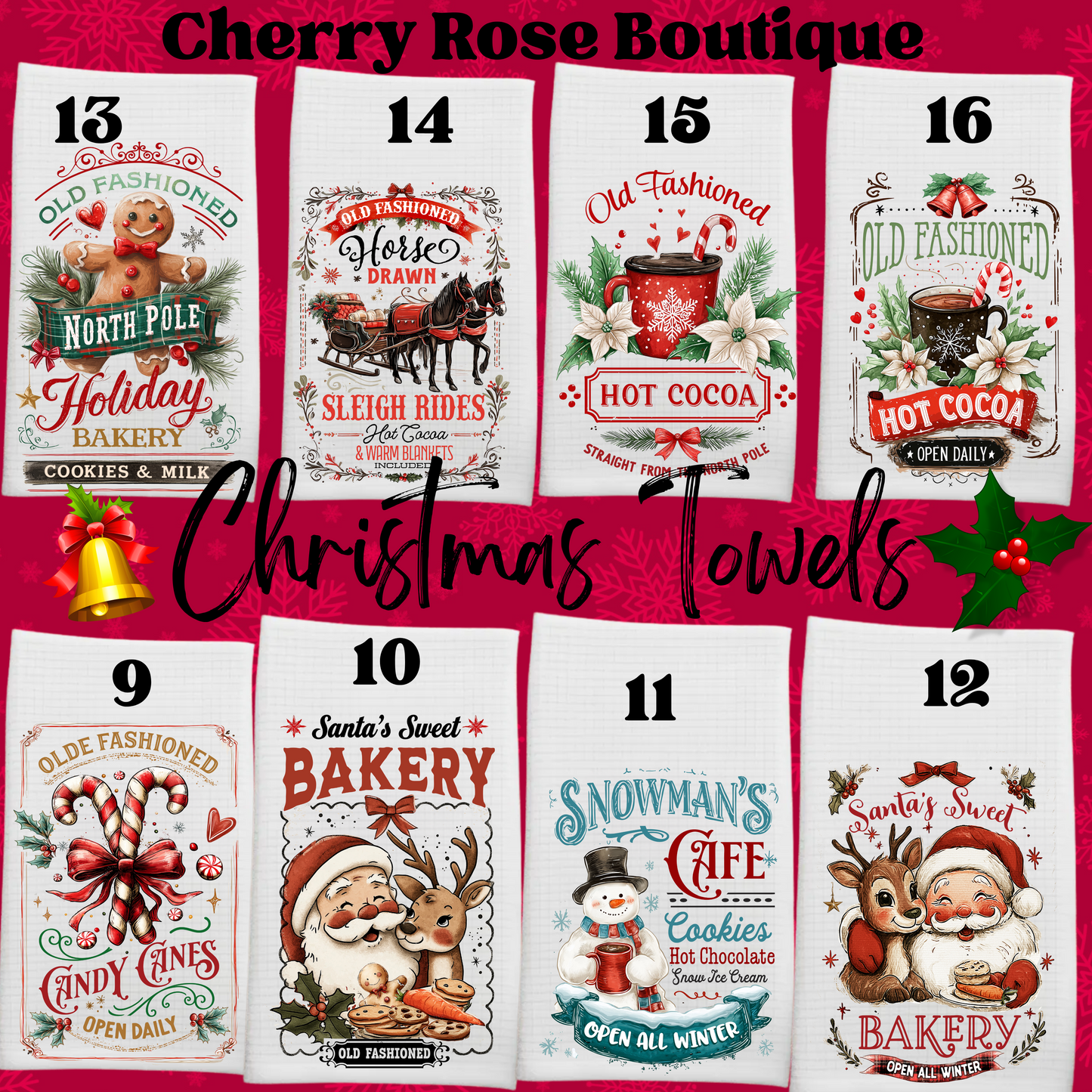 Christmas Kitchen Towels