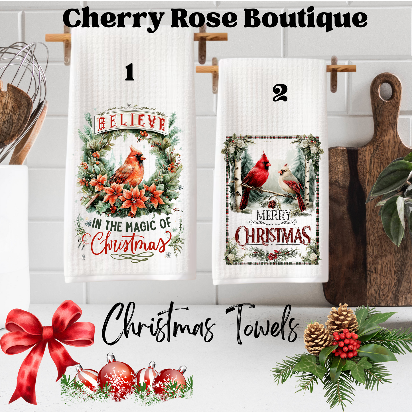 Christmas Kitchen Towels