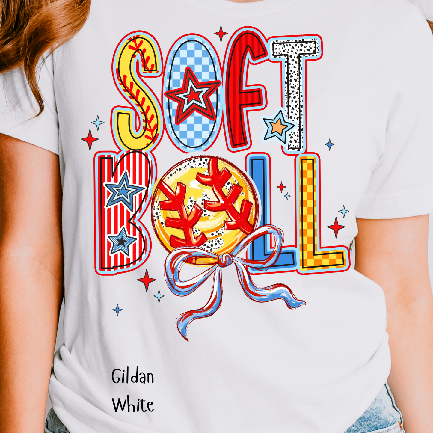 Softball T-Shirt, Softball Shirt, Game Day Fan Tee, Gildan Shirt