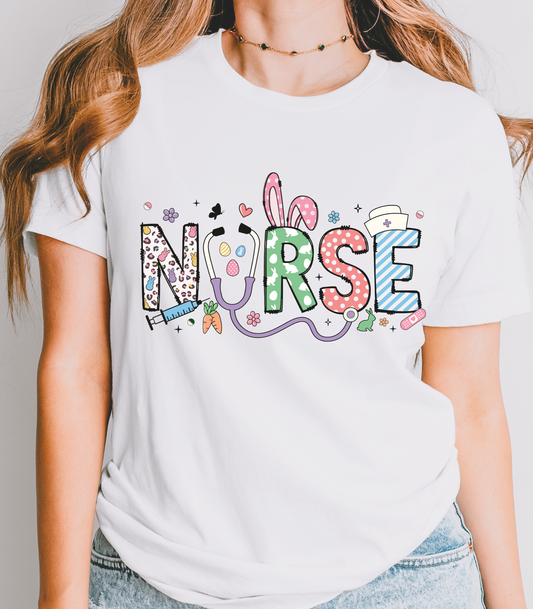 Nurse Shirt, Nurse Easter Shirt, Nurse Easter Tee